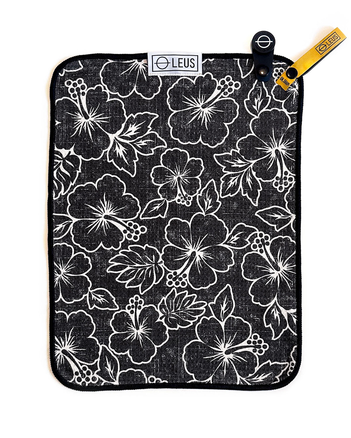 Black Petal BBQ Eco Towel - Leus Towels Australia
