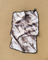 Grey Camo Pickleball Eco Towel