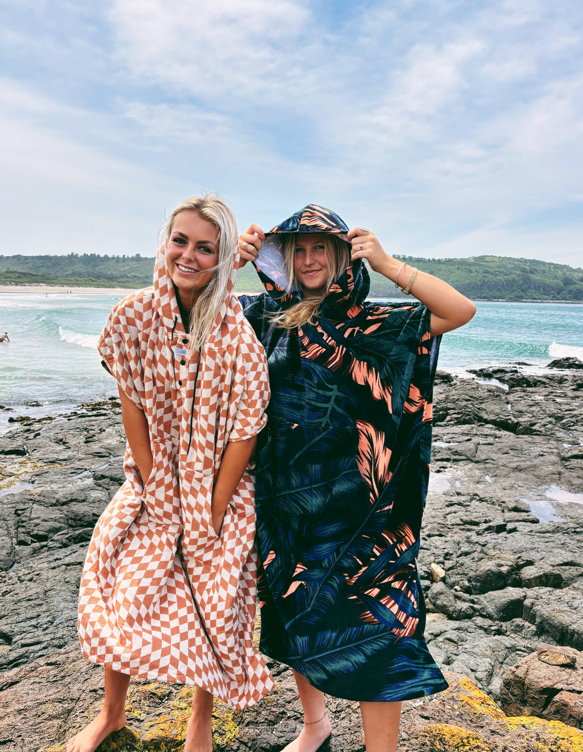 Jungle Madness Original Eco Poncho - Leus Towels Australia
