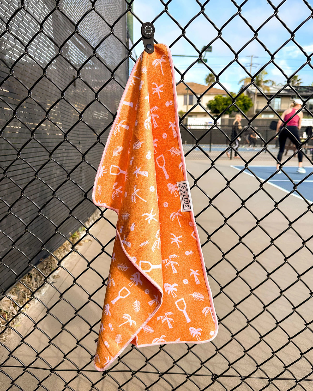 Courtside Pickleball Eco Towel - Leus Towels Australia