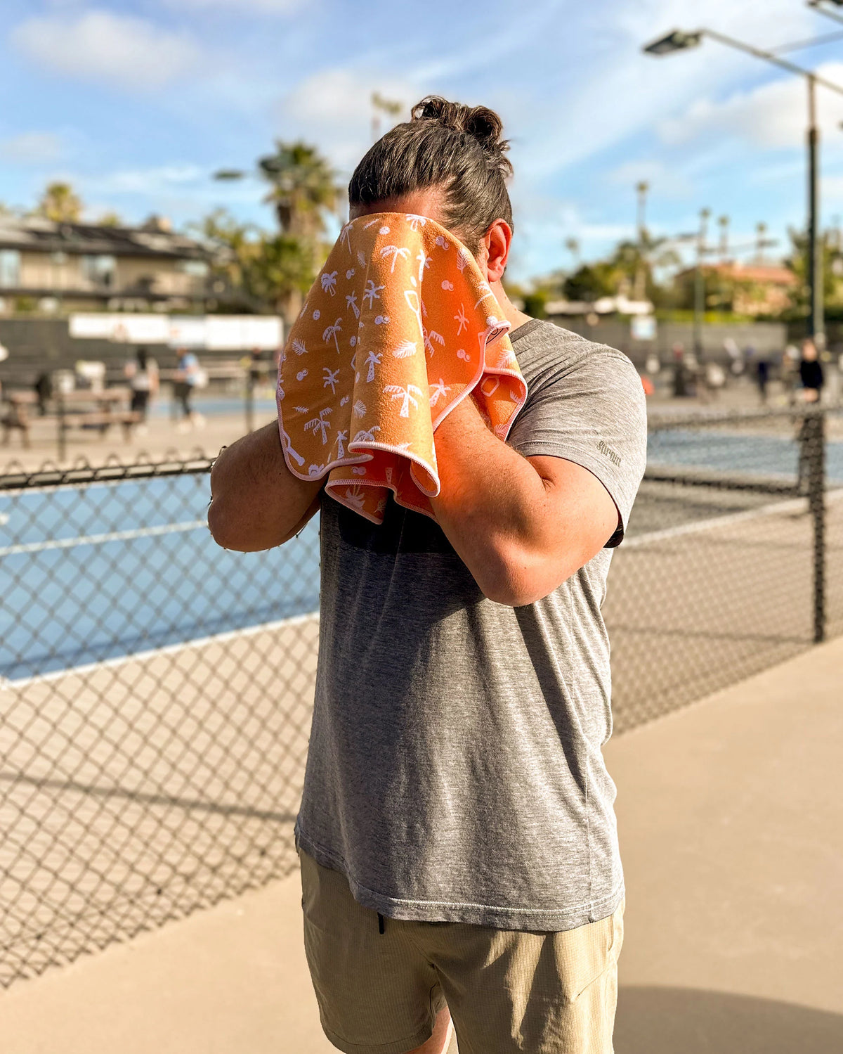 Courtside Pickleball Eco Towel - Leus Towels Australia