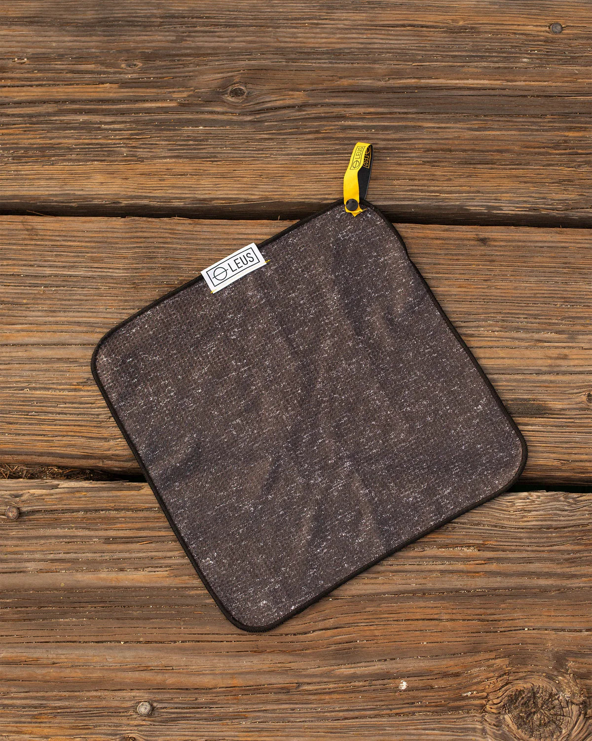 Black Heather Fishing Eco Towel - Leus Towels Australia