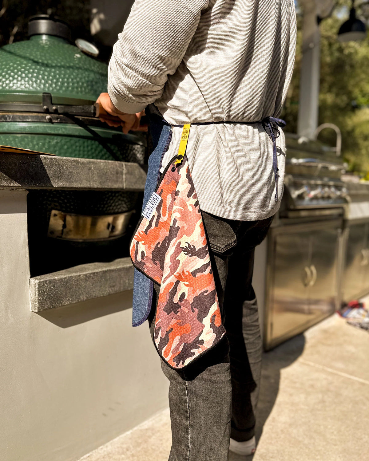 Grill Camo BBQ Eco Towel - Leus Towels Australia
