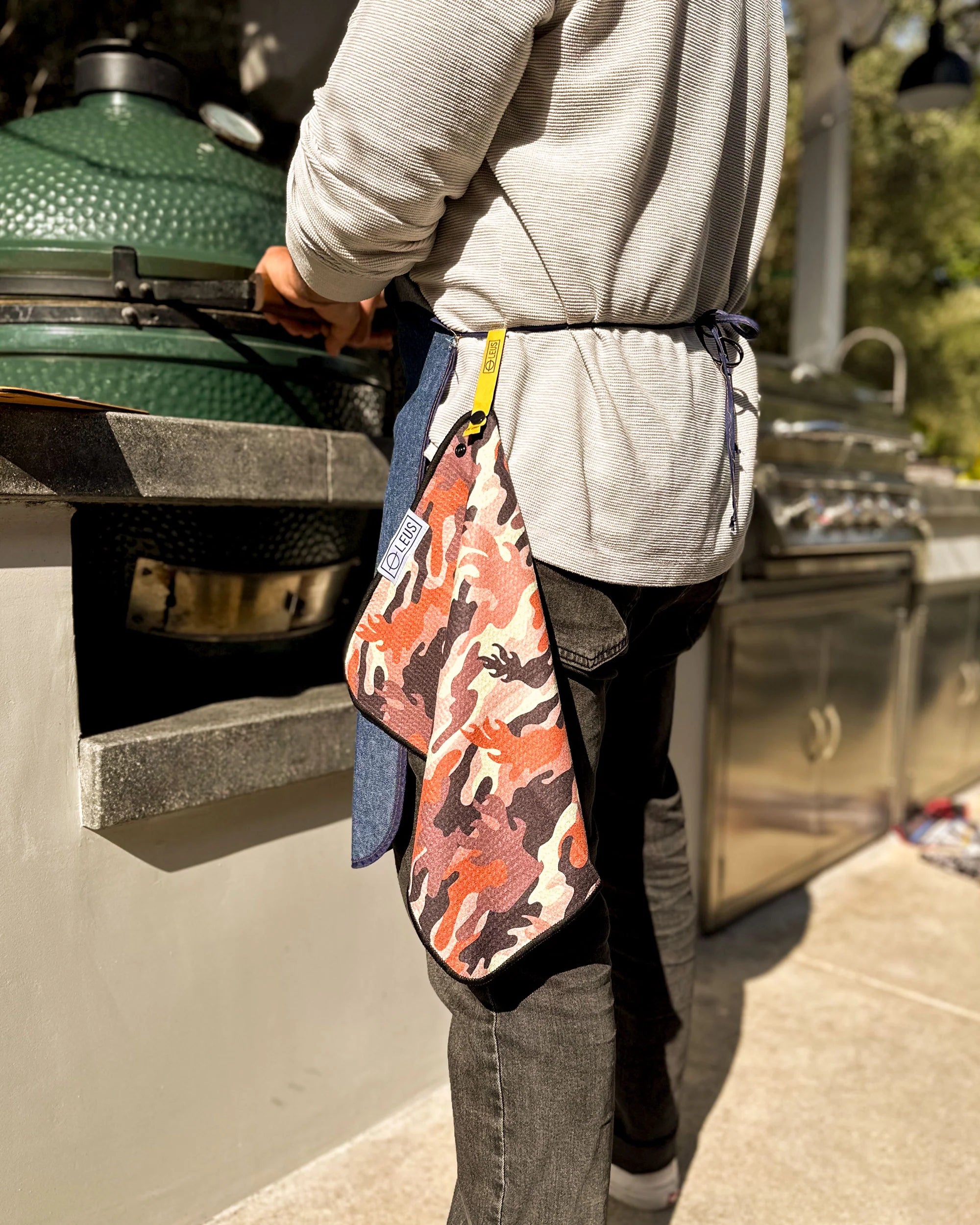 Grill Camo BBQ Eco Towel - Leus Towels Australia