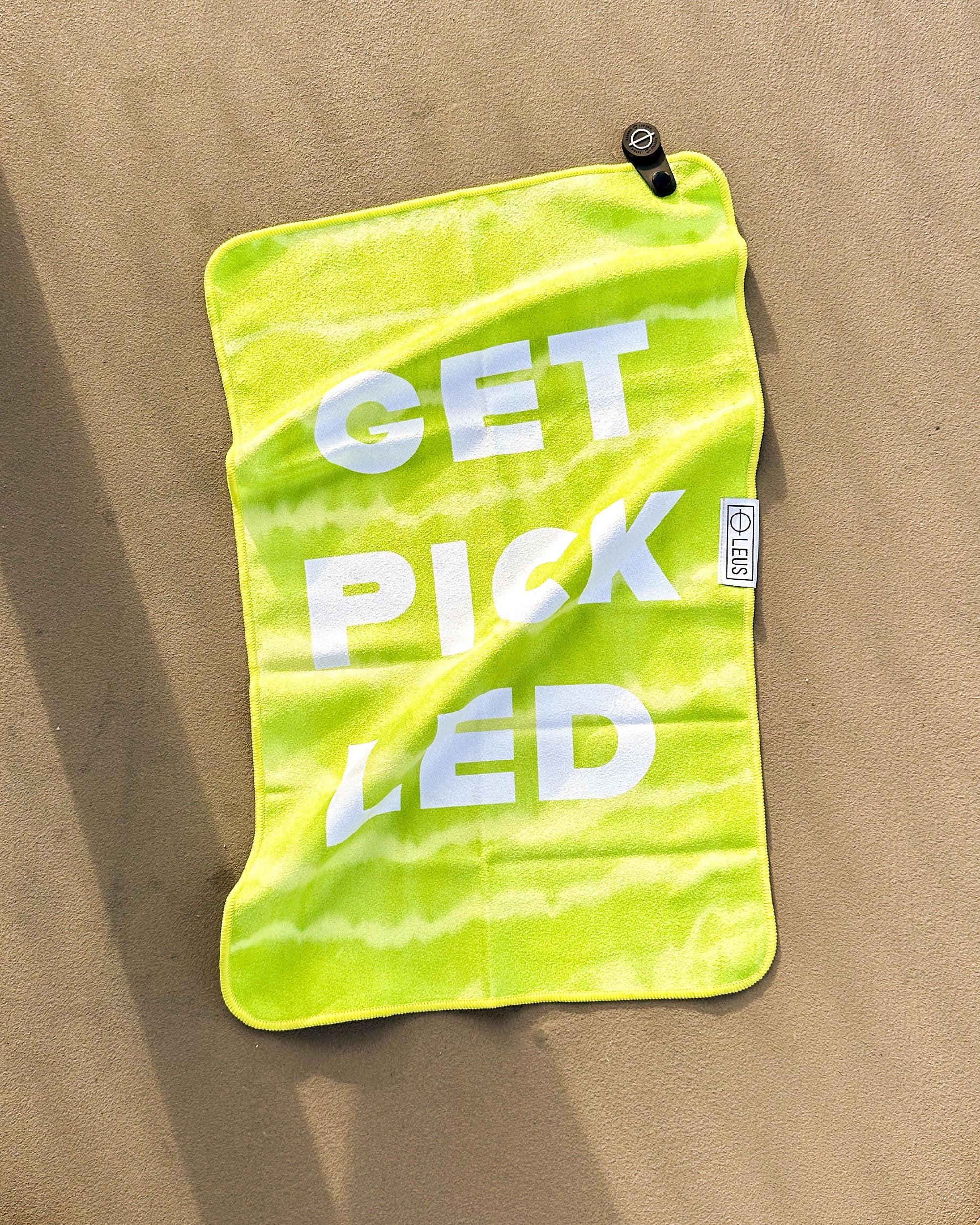 Get Pickled Pickleball Eco Towel - Leus Towels Australia