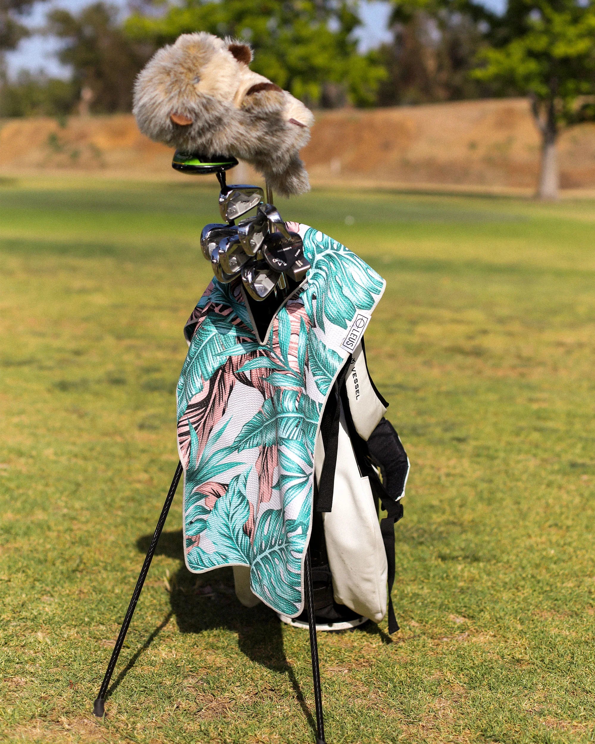 Jungle Fever Golf Eco Towel - Leus Towels Australia