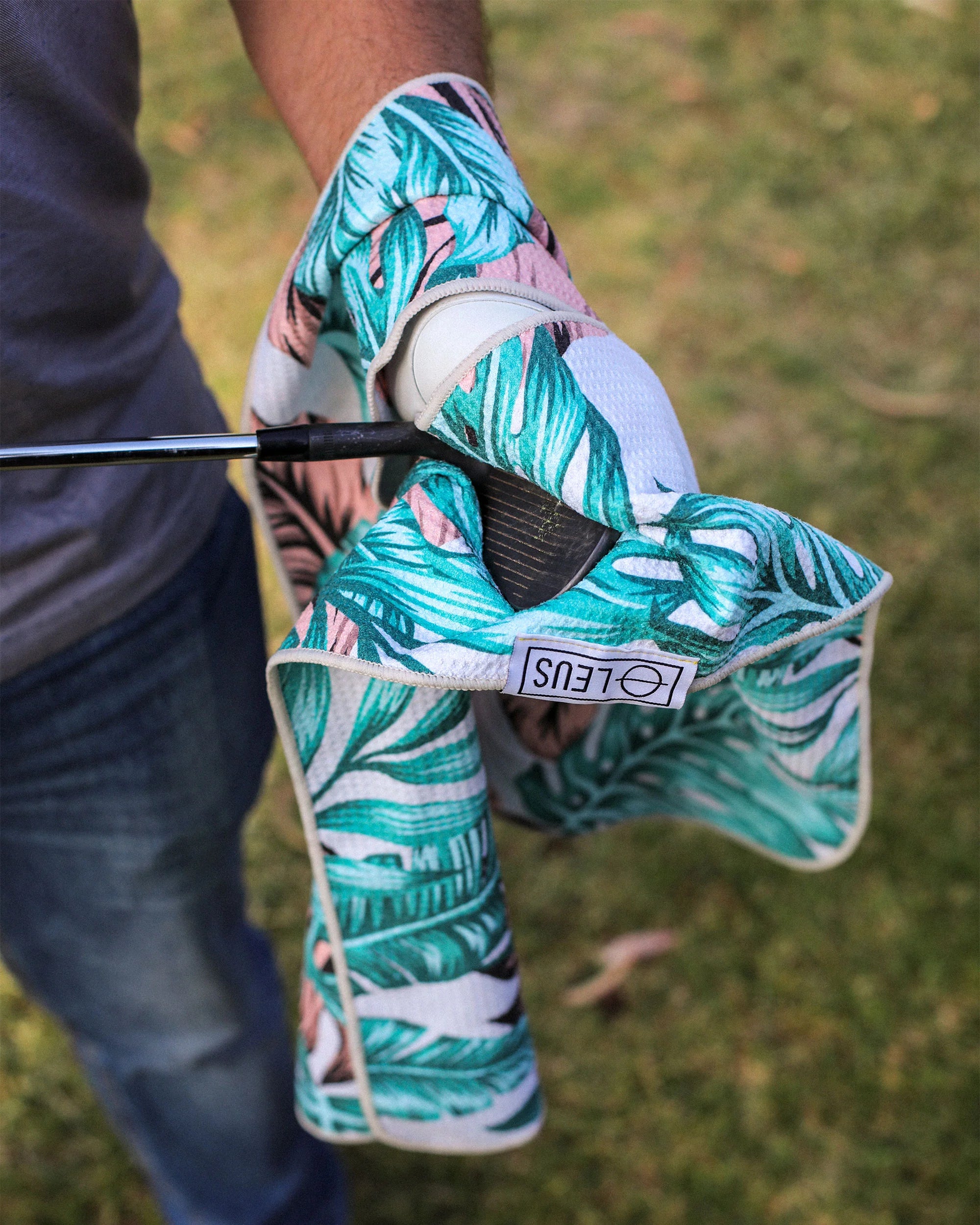 Jungle Fever Golf Eco Towel - Leus Towels Australia