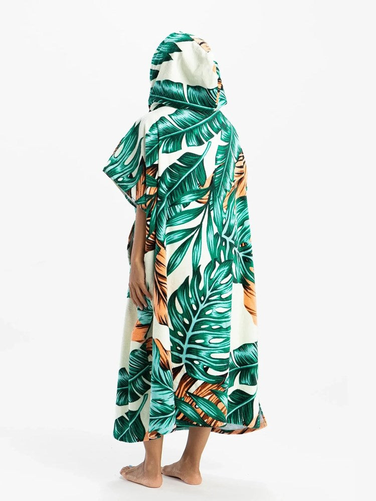Jungle Fever Original Eco Poncho - Leus Towels Australia