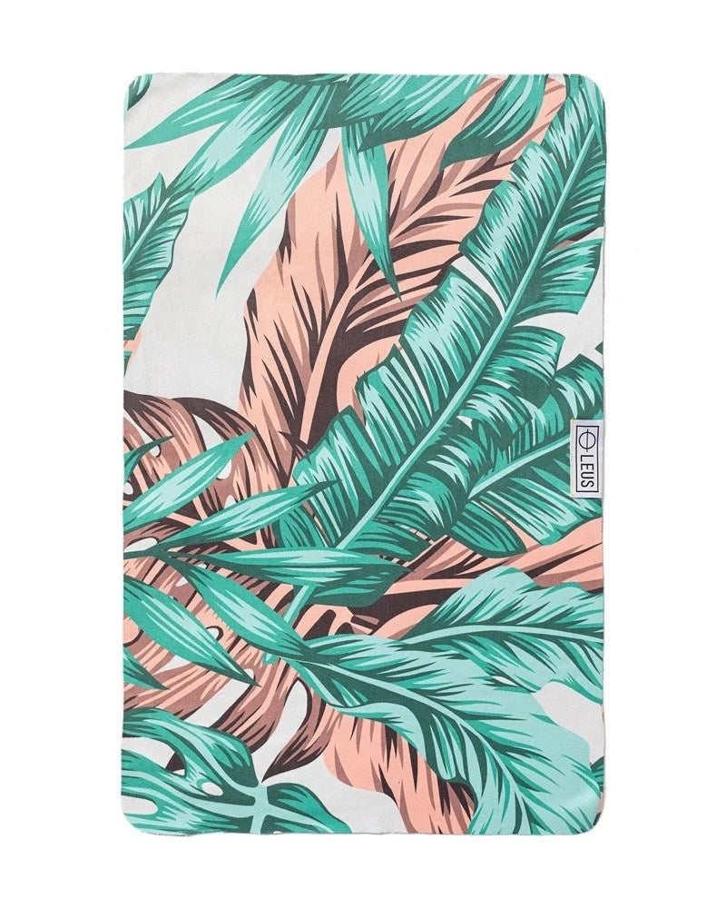 Jungle Fever Gym Eco Towel - Leus Towels Australia