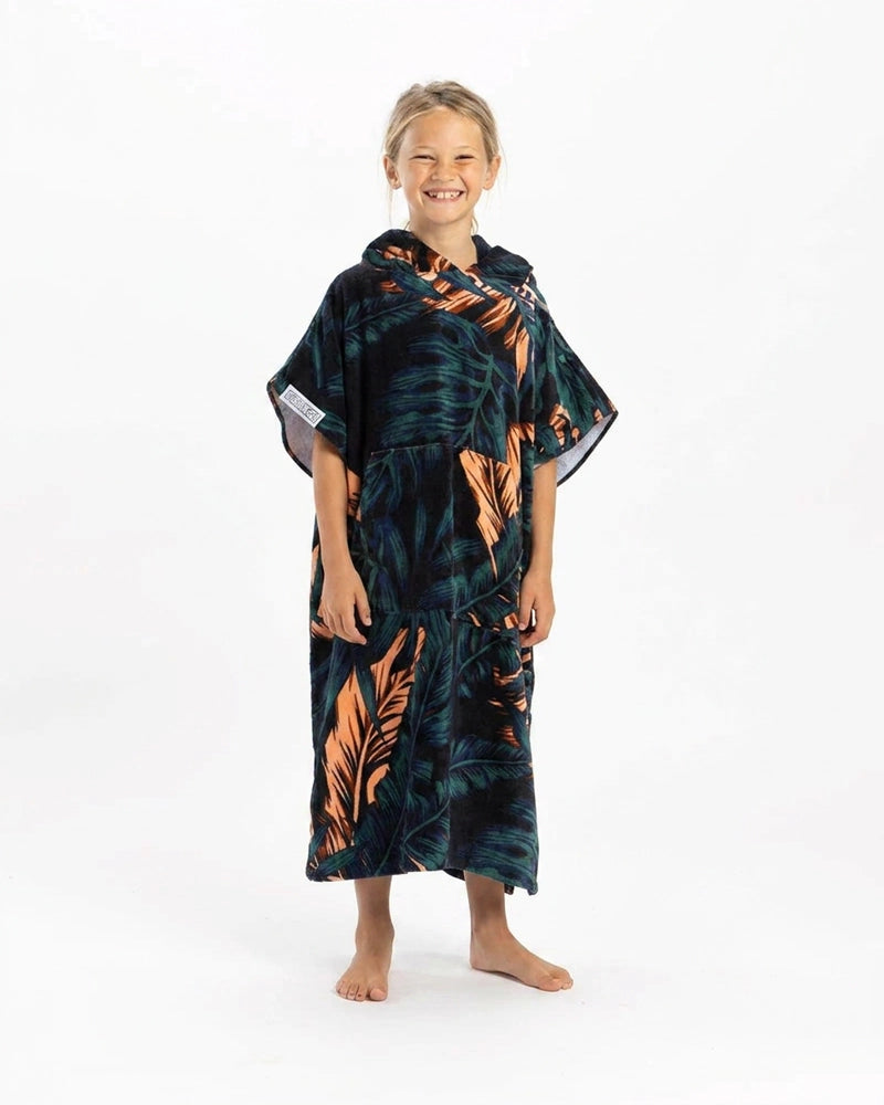 Jungle Madness Original Eco Poncho - Leus Towels Australia