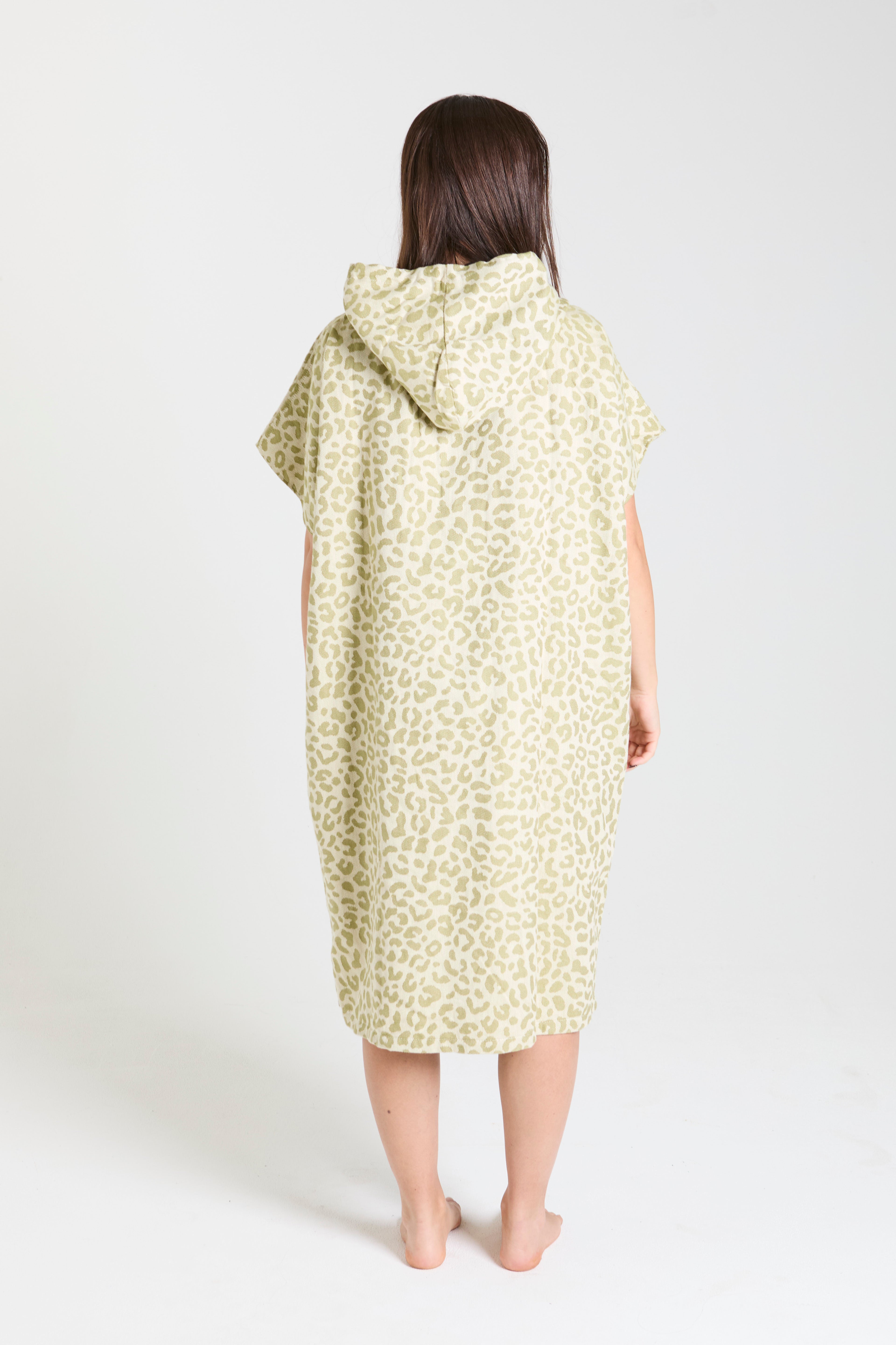 Spotted Turkish Eco Poncho - Leus Towels Australia