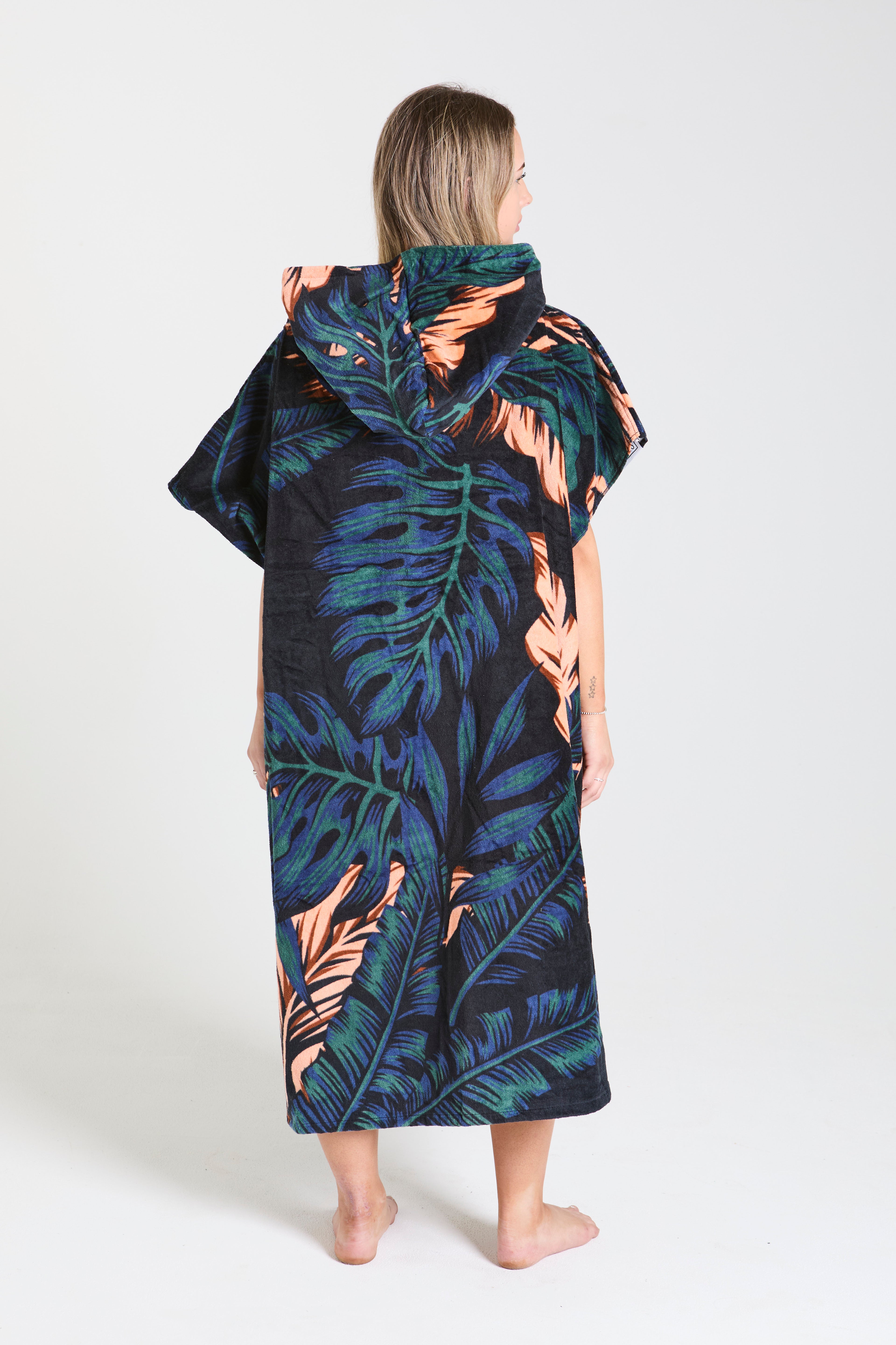 Jungle Madness Original Eco Poncho - Leus Towels Australia