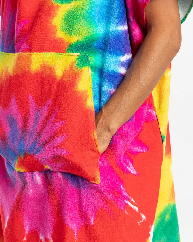 Tie Dye Rainbow Original ECO Poncho