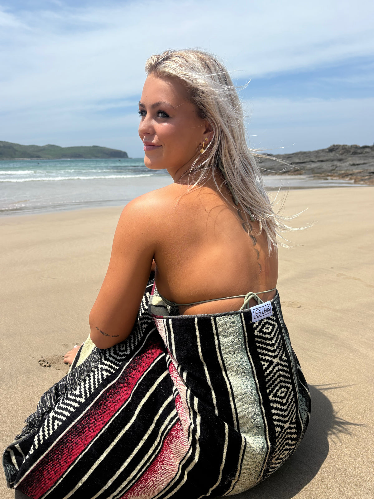 Baja Sur Beach Eco Towel - Leus Towels Australia