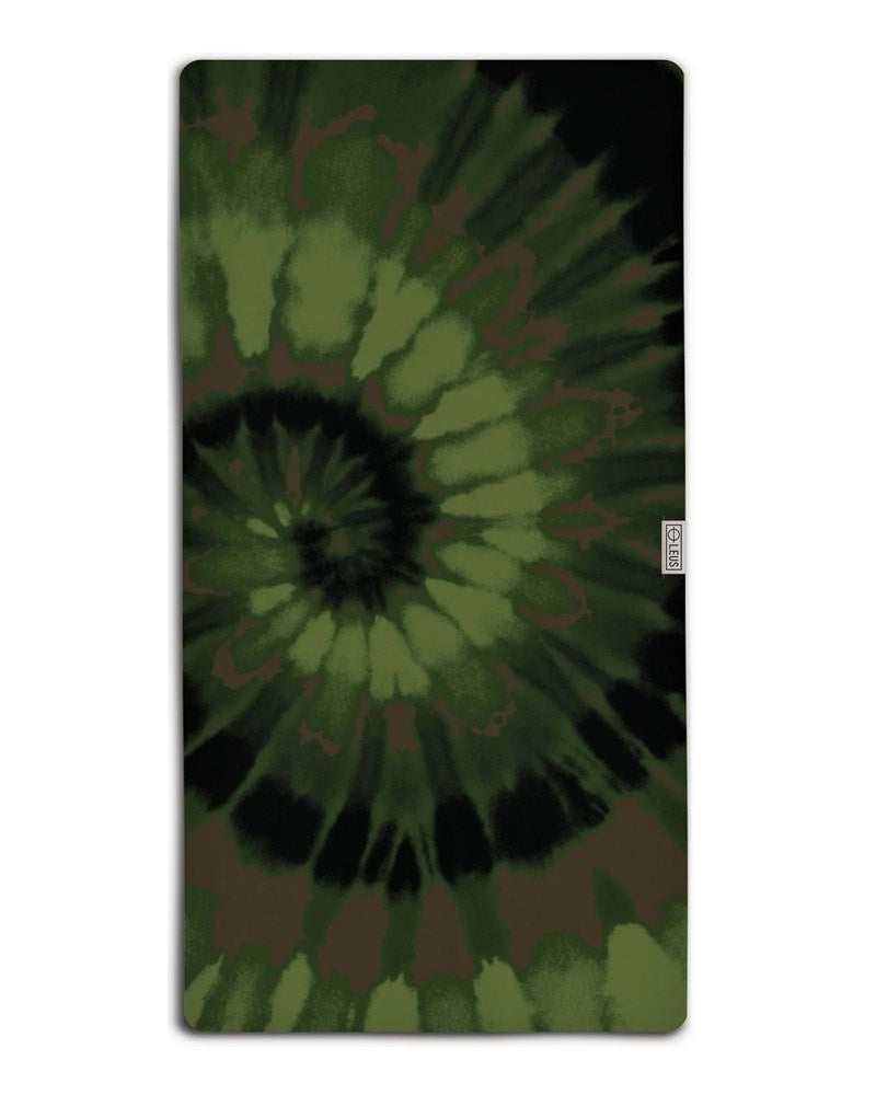 Tie Dye Camo Camp Eco Towel - Leus Towels Australia
