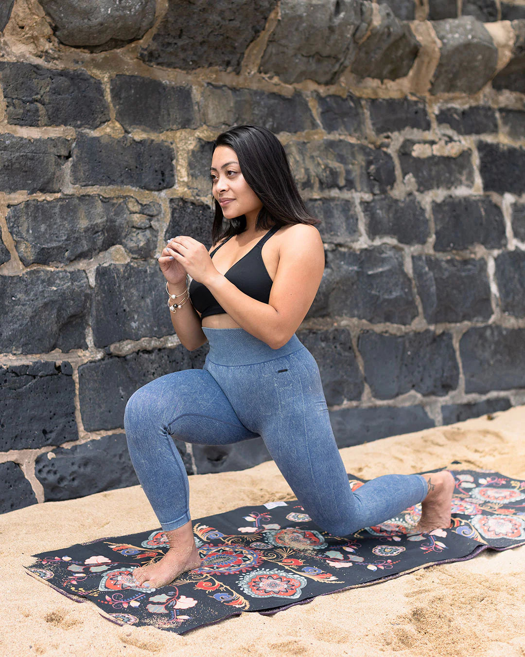Mystic Yoga Eco Towel - Leus Towels Australia