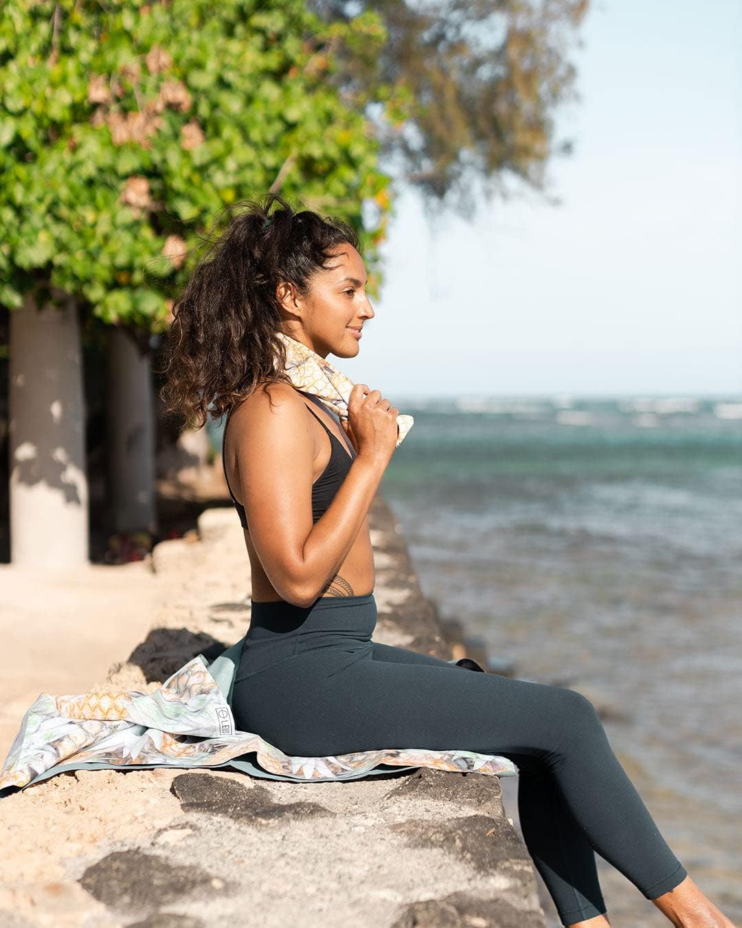 Pineapple Paradise Yoga Eco Towel