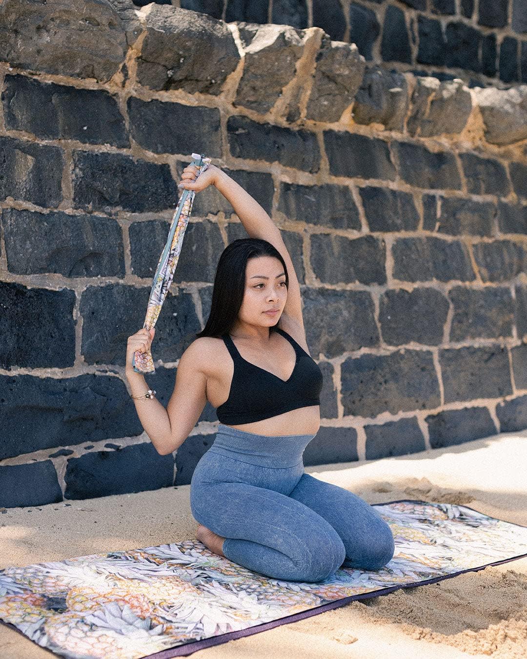Pineapple Paradise Yoga Eco Towel